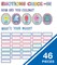 Carson Dellosa Pre-Punched We Stick Together 46-Piece Emotions Check-In Bulletin Board Set, Calming Corner Accents, Feelings Chart, Mood Board and More, Calm Down Corner, SEL Classroom Décor